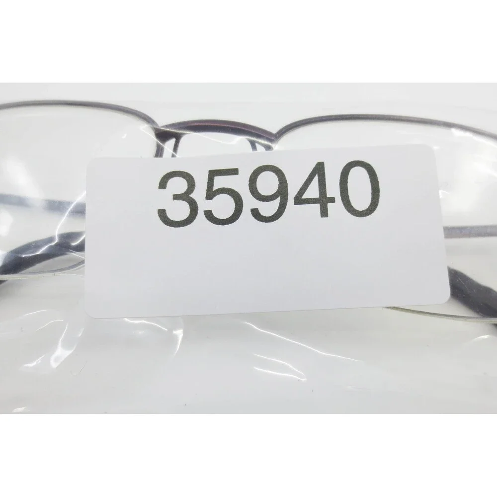 Adidas a791 40 6065 Burgundy Semi Rimless Rectangular Eyeglasses Frames
